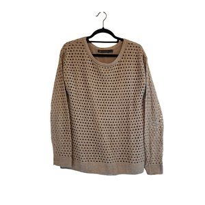 Outback Red Sweater Lined Long sleeved Womens size M